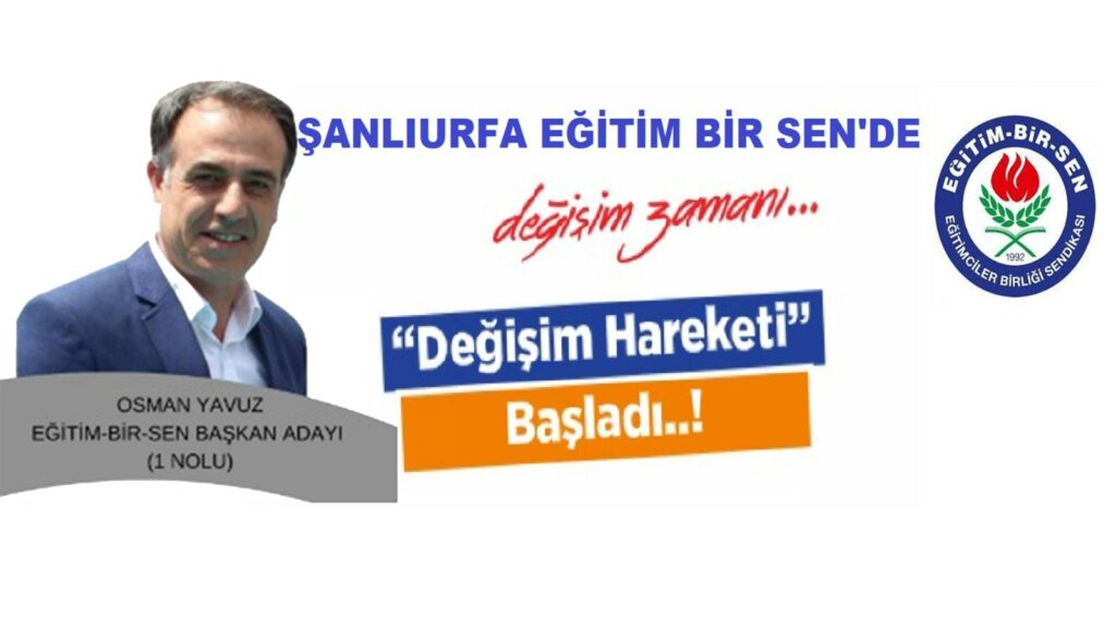 Şanlıurfa Eğitim-Bir Sen Değişim Hareketi’nden Açıklama