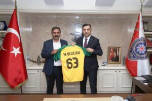Şanlıurfaspor’dan müdür Ulucan’a ziyaret