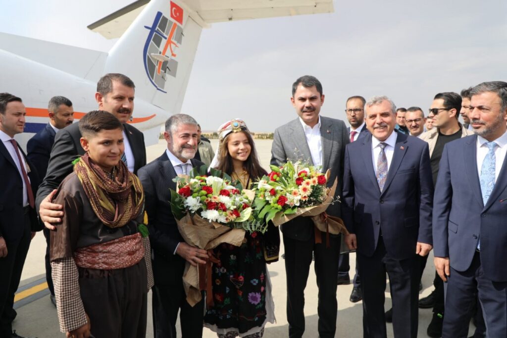 Bakanlar Nebati ve Kurum, Şanlıurfa’ya geldi