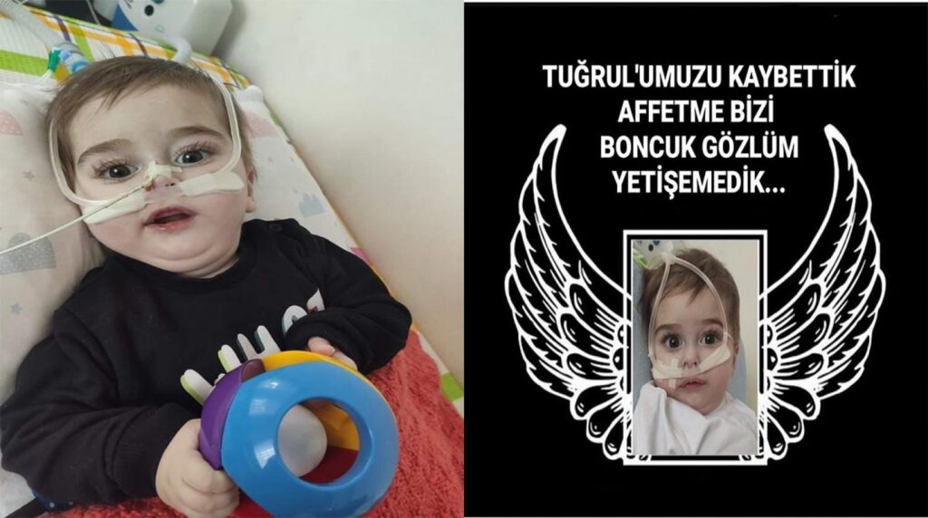 Şanlıurfa’da Tuğrul Bebek hayatını kaybetti