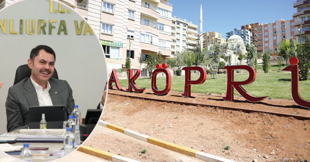 Bakan Kurum duyurdu! Karaköprü’ye Millet Bahçesi yapılıyor