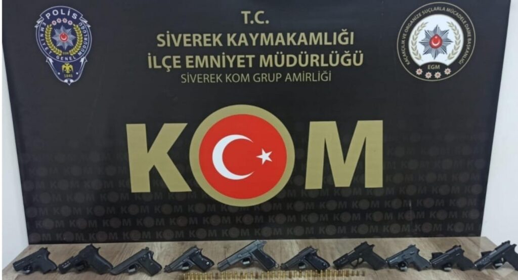 Siverek’te silah operasyonu 1 gözaltı