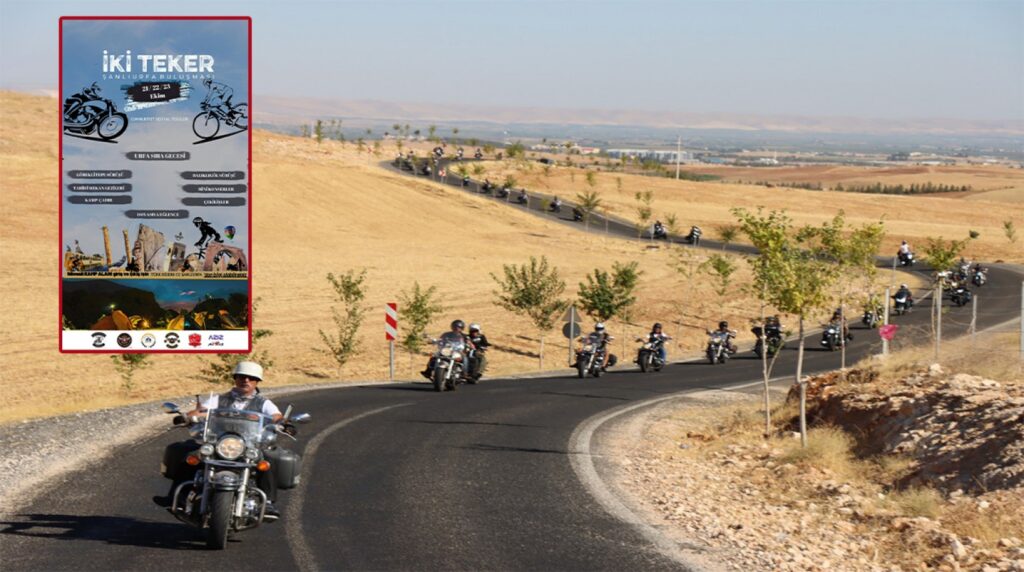 Motor ve bisiklet tutkunları bir kez daha Şanlıurfa’da buluşuyor