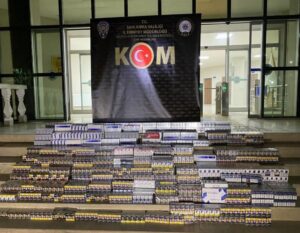 Şanlıurfa emniyetinden kaçak sigara operasyonu!