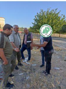 Şanlıurfa’da bir avcıya ceza kesildi!