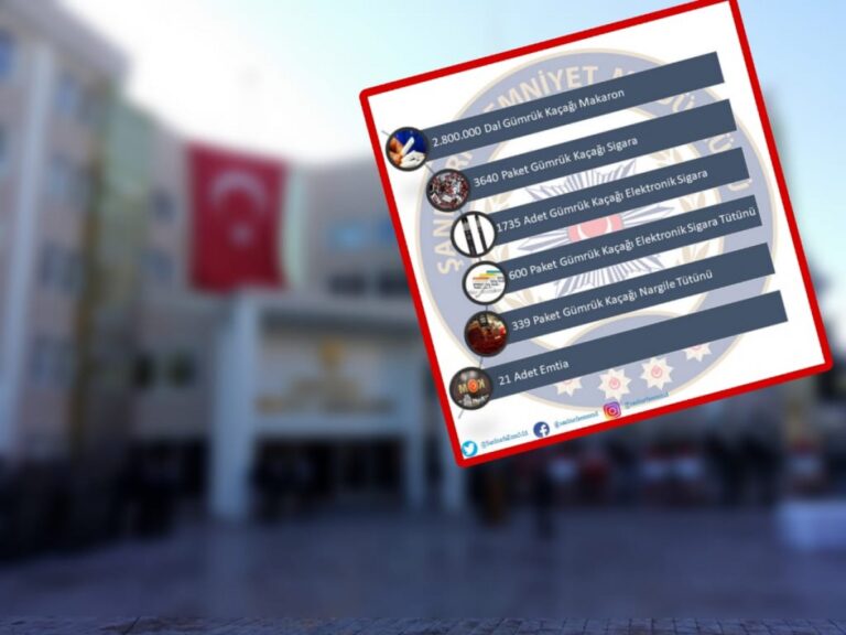 Şanlıurfa’da KOM’dan kaçakçılara darbe!