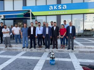 Gelecek Partisi Urfa’da Aksagaz önünde Piknik Tüpü ile Eylem Yaptı!