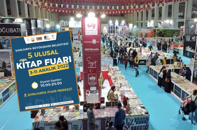 Şanlıurfa’da kitap fuarı kapılarını 3 Aralık’ta açıyor