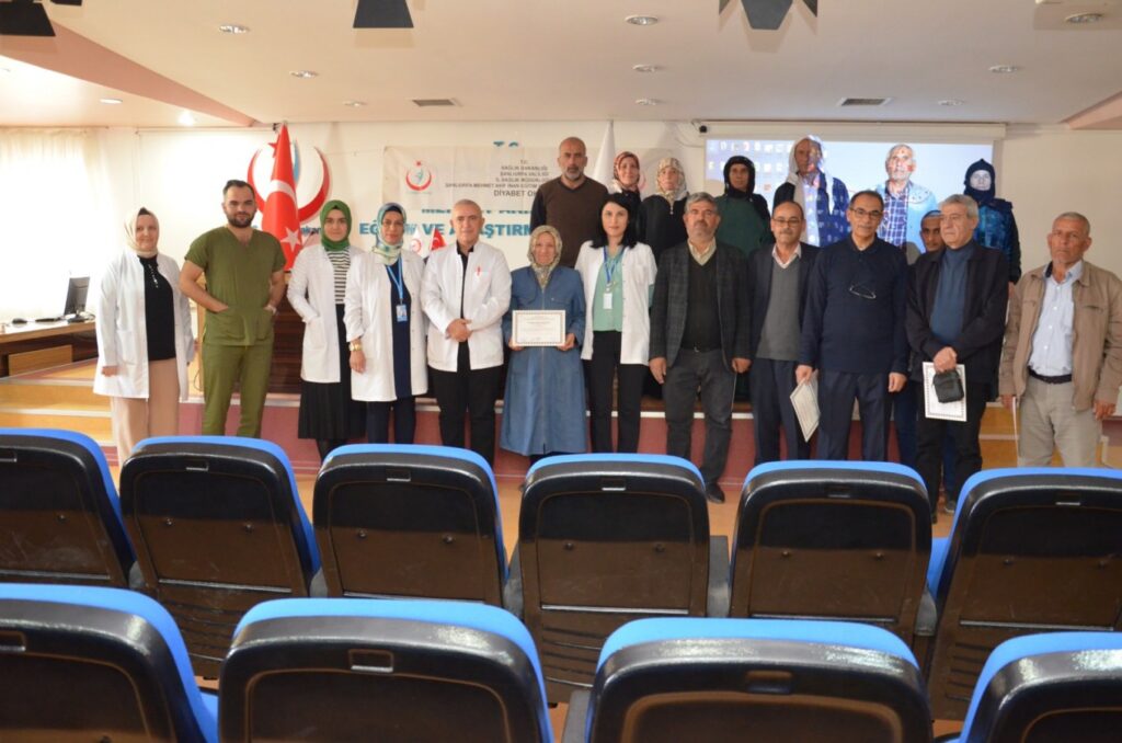 Urfa’da diyabetli hastalara eğitim