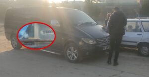 Şanlıurfa’da görevi teslim alacak başkanın aracına mermi bırakıldı!