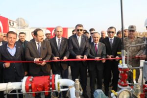 Akçakale’de ilk doğal gaz akışı sağlandı
