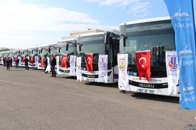 Şanlıurfa’da toplu taşıma 3 gün boyunca ücretsiz!