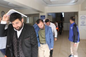 Diyanet’in eş zamanlı deprem tatbikatı Urfa’da da yapıldı