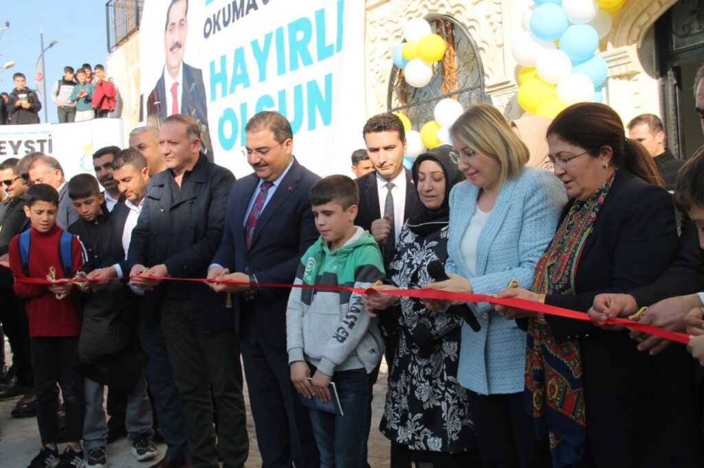 Haliliye’deki yeni okuma salonu hizmete girdi