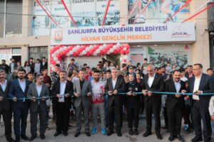 Hilvan’da yapımı tamamlanan merkezler hizmete girdi