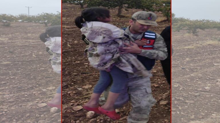 Karaköprü’de kaybolan çocuğu jandarma buldu