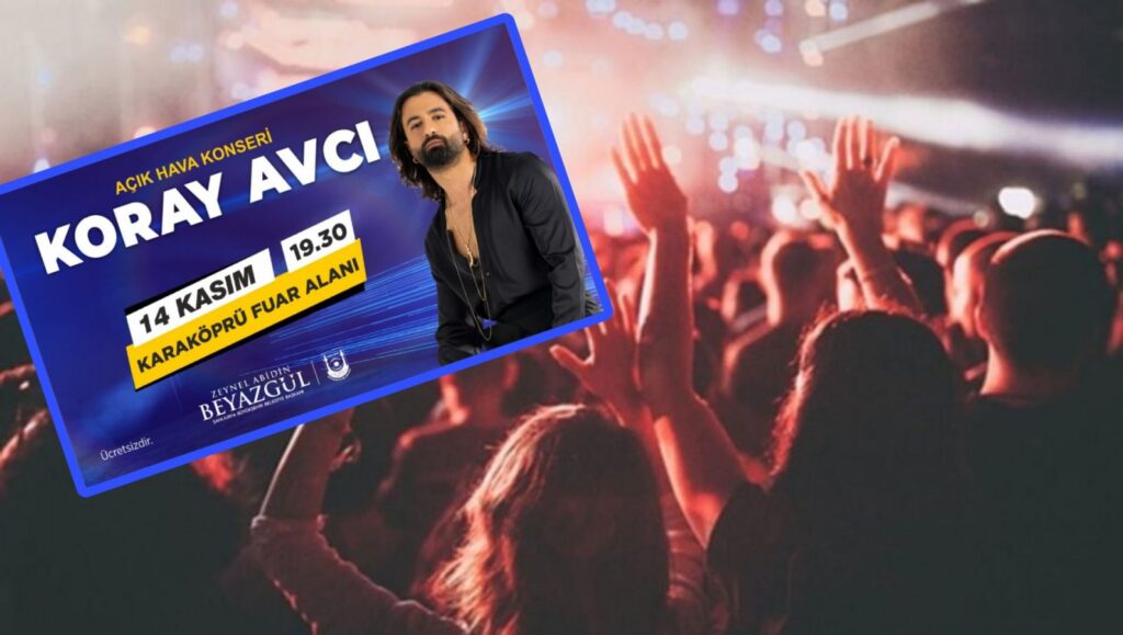 Şanlıurfa’da Koray Avcı konserinin yeri ve saati değişti