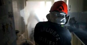 Şanlıurfa’da evde yangın! Hastaneye kaldırıldılar