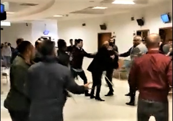 Şanlıurfa’da hastanede kavga