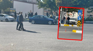 Şanlıurfa’da direksiyon hâkimiyetini kaybeden sürücü <strong>refüje çıktı</strong>