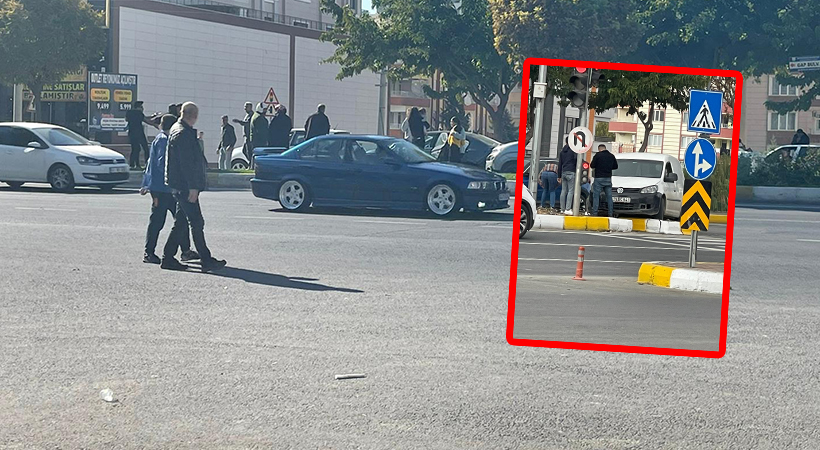 Şanlıurfa’da direksiyon hâkimiyetini kaybeden sürücü <strong>refüje çıktı</strong>