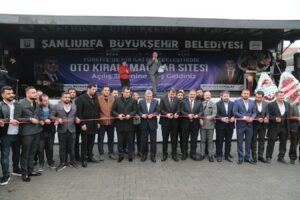Şanlıurfa’da Oto Kiralamacılar Sitesinin açılışı yapıldı