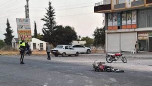 Şanlıurfa’da otomobil ile motosiklet çarpıştı! Yaralı var