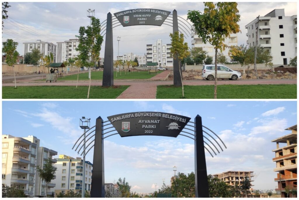 Siverek’te 2 park hizmete açıldı
