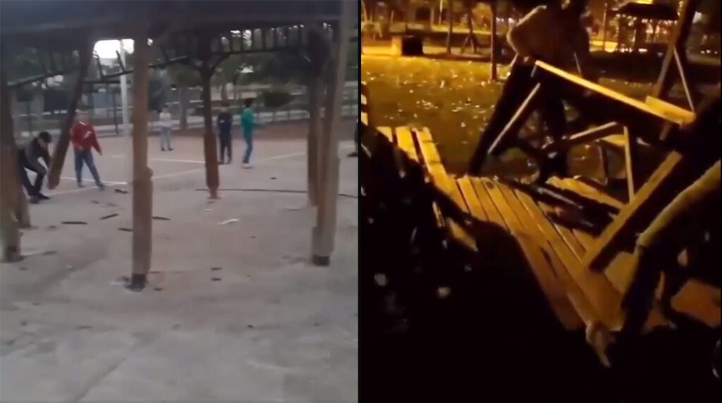 Siverek’te kamu malına zarar vermekten gözaltına alındılar