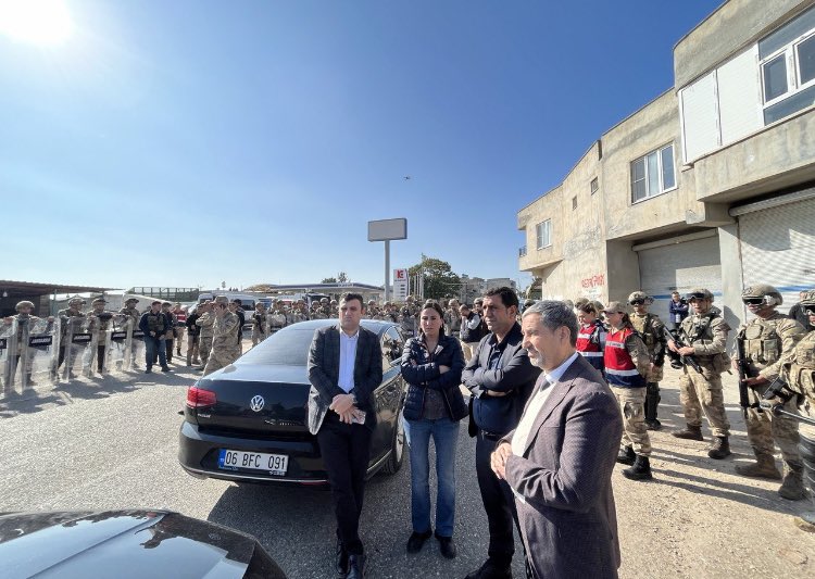Suruç’ta HDP’li vekillerin protestosu valiliğin kararına takıldı