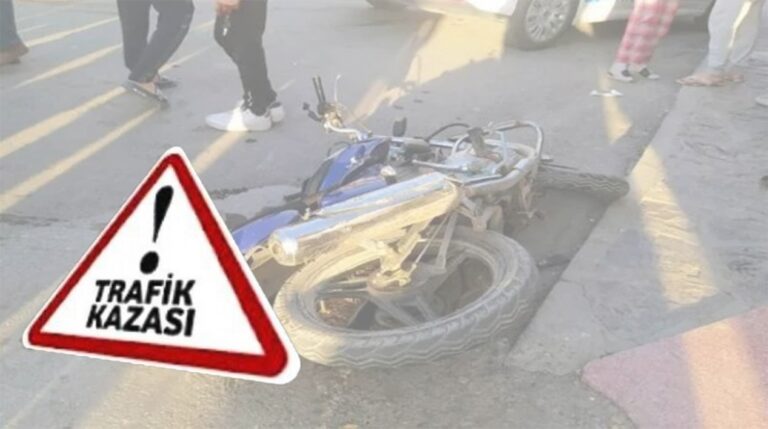 Şanlıurfa’da motosiklet kazasında 1’i çocuk 2 kişi yaralandı