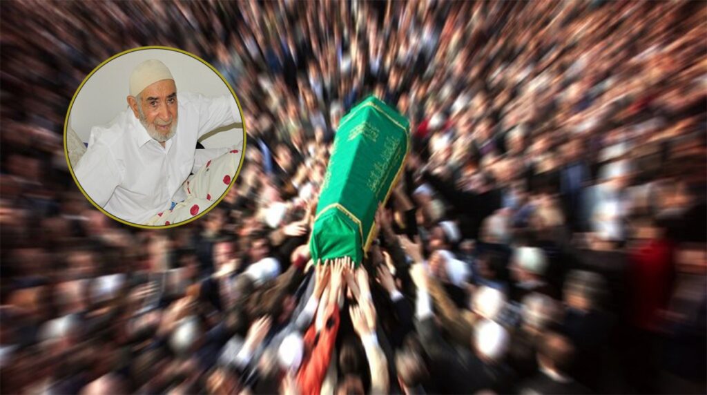 Vefat eden Urfa’nın önemli alimlerinden Molla Halil Alkış toprağa verildi