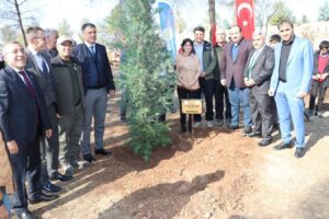 Viranşehir’de fidan dikimi yapıldı