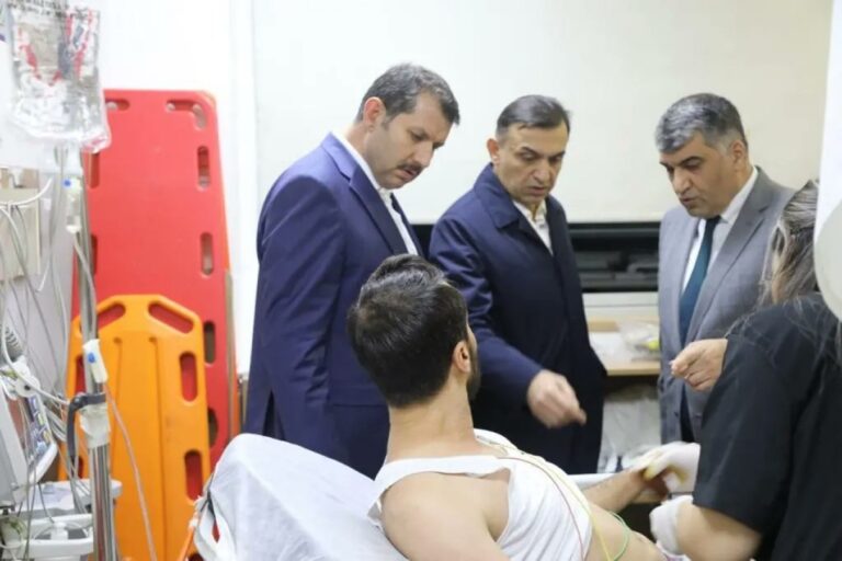 Yaralı polisleri ziyaret eden Şanlıurfa Valisi Ayhan: Alan daraldı, mücadeleye devam!