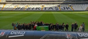 Fırat’ın çocukları Beşiktaş’a konuk oldu