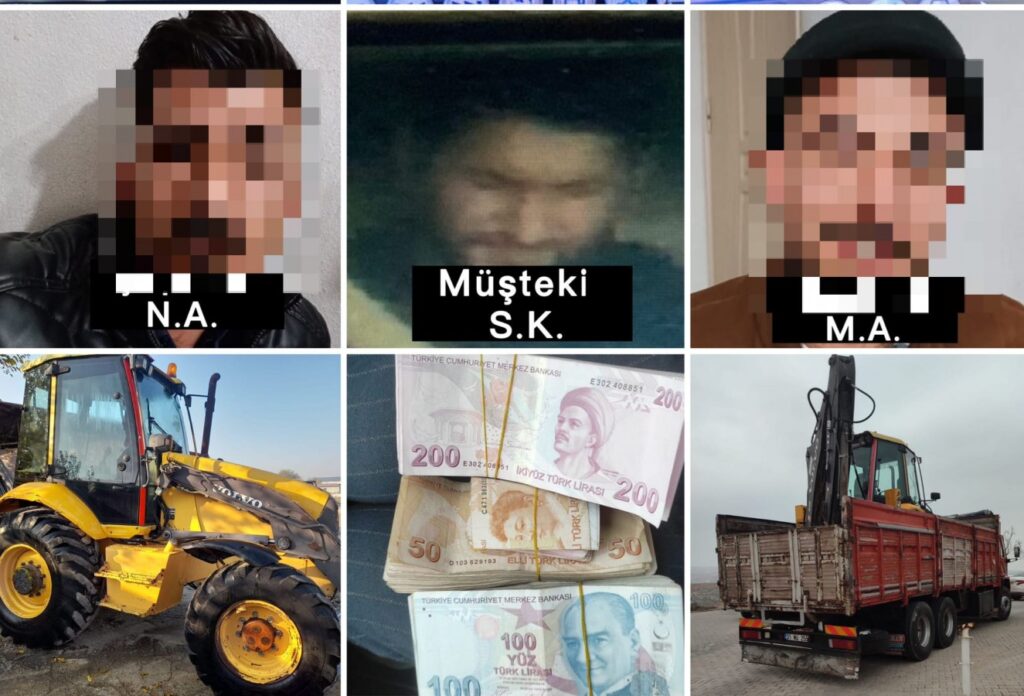 Halfeti’de İş makinasını kendisininmiş gibi sattı, tutuklandı