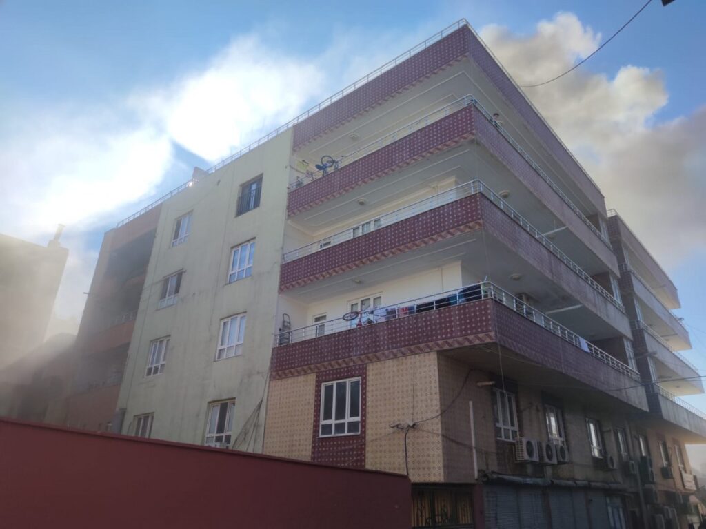 Haliliye’de korkutan yangın!