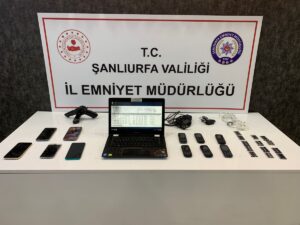Şanlıurfa’da telefon dolandırıcılık operasyonunda 3 tutuklama