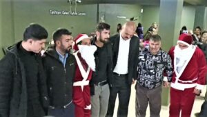 Suruç’ta Noel Bayramı kutlandı