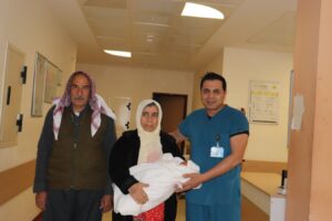 Urfa’da riskli doğum başarıyla gerçekleşti