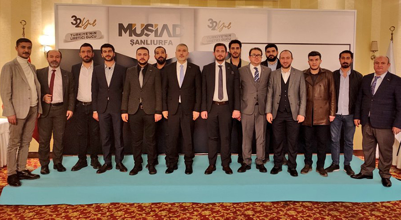 MÜSİAD Şanlıurfa Şube Başkanlığı’na yeni isim