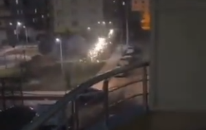 Ceylanpınar’da kablolar önce alev aldı, sonra patladı