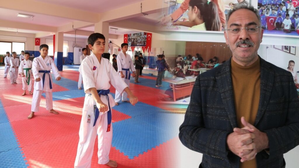 Eyyübiye’de gençler geleceğe AK Evler Spor Salonlarında hazırlanıyor