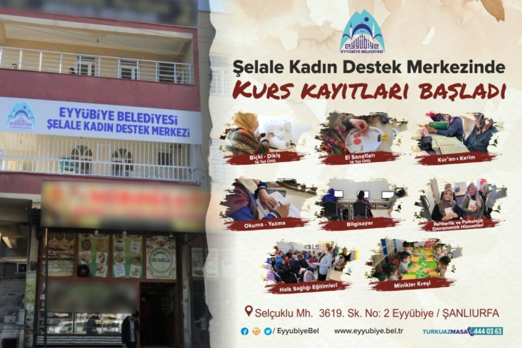Eyyübiye’ye bir kadın destek merkezi daha