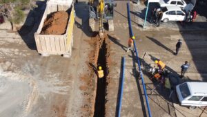 Suruç’ta içme suyu hattının tamamı yenileniyor