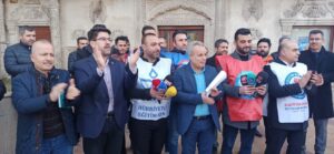 Urfa’da eğitim sendikalarından promosyon tepkisi