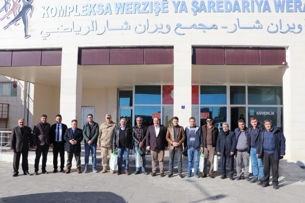 Viranşehir’de Kaymakam Çengel ve Başkan Ekinci gazetecilerle buluştu