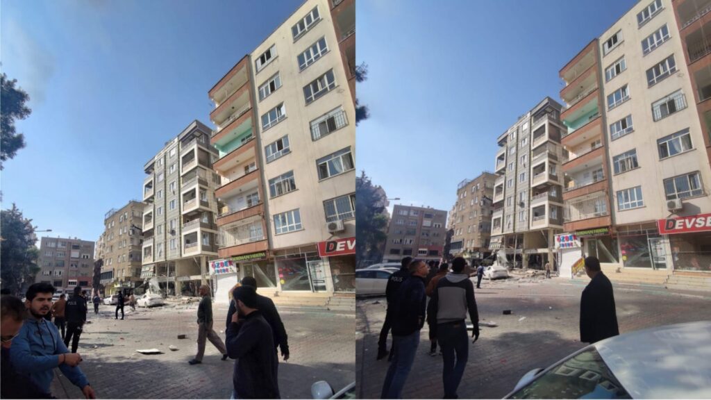 Urfa’da iş yerinde doğal gaz patlaması!