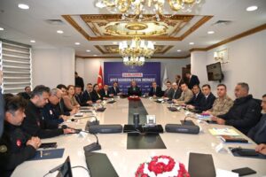 Çavuşoğlu deprem ve sel sonrası Şanlıurfa’da yapılan çalışmaları dinledi