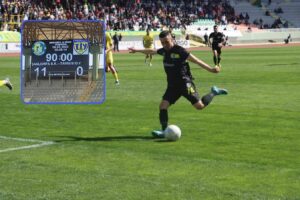 Şanlıurfaspor Deprem sonrası ilk maçında gol oldu yağdı